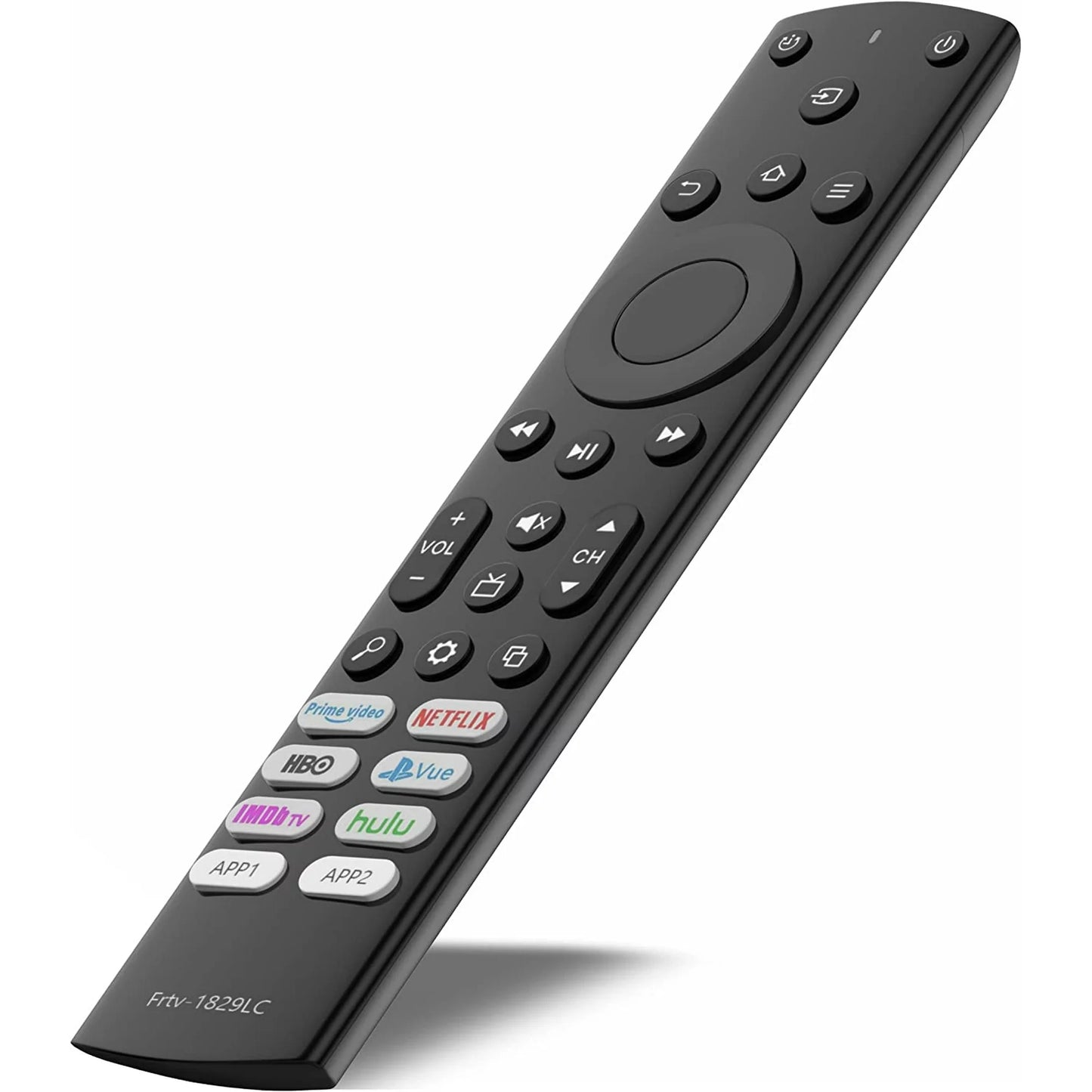 Replacement Remote for Toshiba Fire TVs and Insignia Fire/Smart TVs with Netflix, Prime Video, ImdbTV, Hulu and More