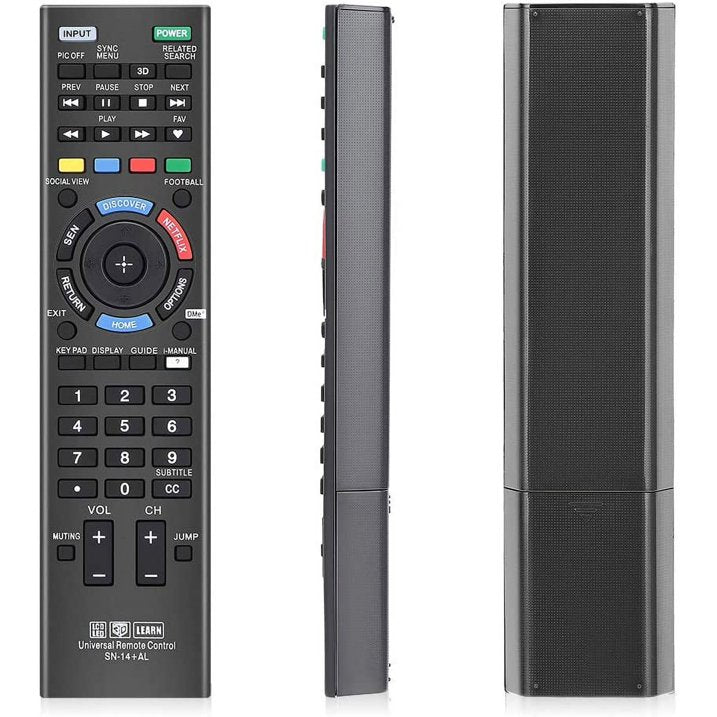 Replacement Universal Remote for Sony TV Sony 4K Ultra HD Smart LED HDTV Smart Bravia TVs with Netflix Buttons(SN-14+AL)