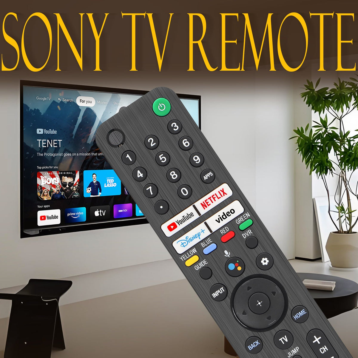 Replacement Remote for SONY