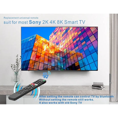 RMF-TX500U Replacement Voice Remote for Sony TV/Sony Smart TV Remote/Universal for Sony LCD LED TV and Bravia XR 4/8K HDR Array LED TV with Smart Google TV w/one Year Warranty