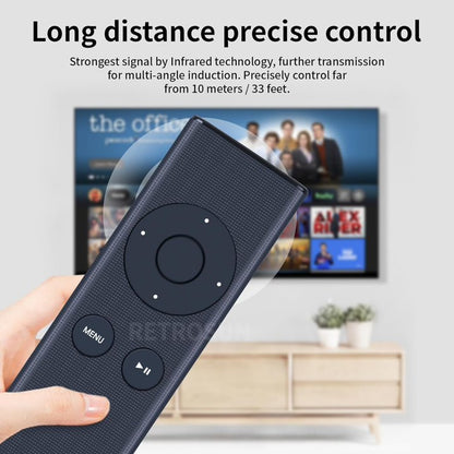 New Replacement Universal Remote Control MC377LL/A fits for Mac Music System iPhone iPad iPod Apple 2/3 TV Box A1156 A1427