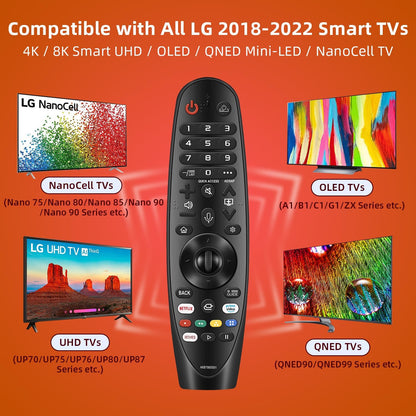 Replacement Remote Control 2020 model for LG Magic Remote LG TV compatible - AN-MR20GA
