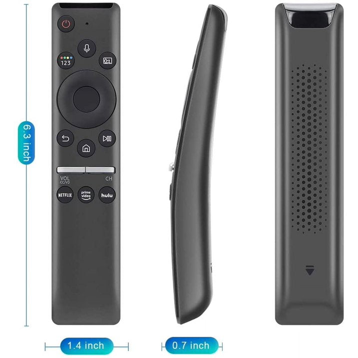 BN59-1312A Replacement Voice Remote for Samsung Bluetooth Mic Smart Remote, Control for Samsung 6 7 8 9 Series 4K 8K Crystal UHD LED QLED Frame Quantum HDR Curved Smart TV, with Netflix Prime-Video Hulu