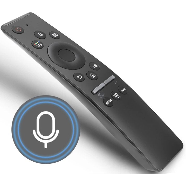 BN59-1312A Replacement Voice Remote for Samsung Bluetooth Mic Smart Remote, Control for Samsung 6 7 8 9 Series 4K 8K Crystal UHD LED QLED Frame Quantum HDR Curved Smart TV, with Netflix Prime-Video Hulu