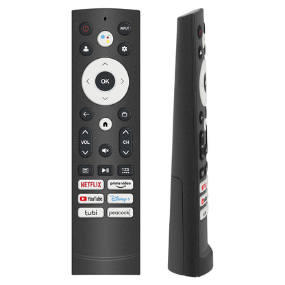 Replacement Voice Remote Control for Hisense Smart Google TV, Universal Remote for Hisense Android, Vidaa, Laser, Canvas TVs, 4K UHD, HD, Mini-LED, ULED TV