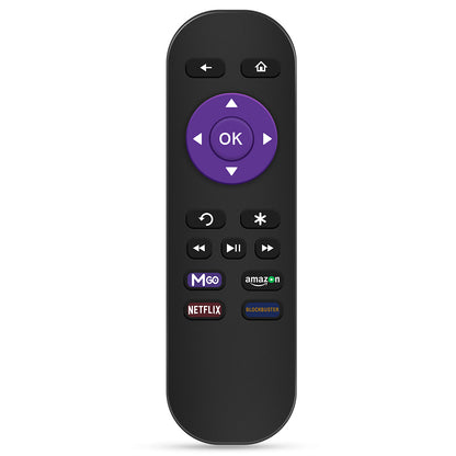 Replacement Remote Compatible with Roku 1, Roku 2, Roku 3, Roku 4, (HD, LT, XS, XD), Roku Express. Do NOT Support Roku Stick, Roku Premiere, Roku Ultra, Roku TV or Roku Game