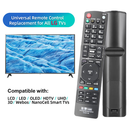 Nettech New AKB72915239 Replacement Universal Remote Control for LG Brand TV, Smart TV - 1 Year Warranty(LG-23+AL)