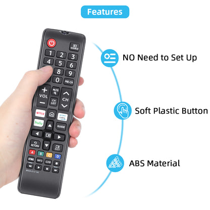 BN59-1315A Replacement Remote Control for Samsung Smart TV Samsung LED QLED LCD 6/7/8/9 Series 4K UHD HDTV HDR Flat Curved Smart TV, with Netflix, Prime Video and Hulu Button