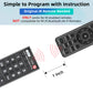 New Replacement Universal Remote CT-90325 for Toshiba BRAND TV, Smart TV - 1 Year Warranty(TS-12+AL)