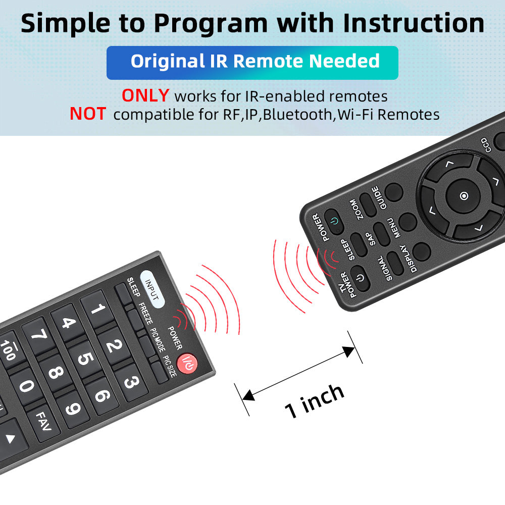 New Replacement Universal Remote CT-90325 for Toshiba BRAND TV, Smart TV - 1 Year Warranty(TS-12+AL)
