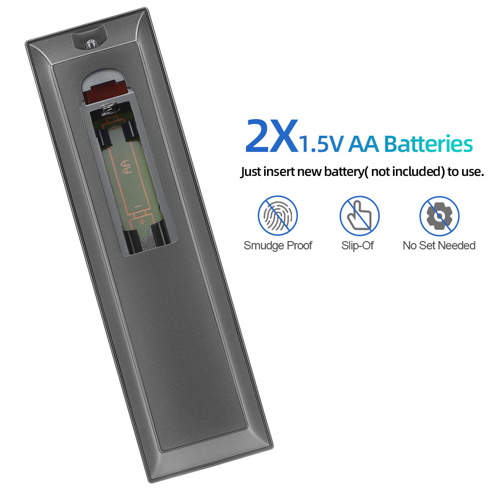 New Replacement Universal Remote CT-90325 for Toshiba BRAND TV, Smart TV - 1 Year Warranty(TS-12+AL)