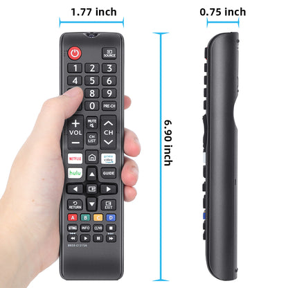 BN59-1315A Replacement Remote Control for Samsung Smart TV Samsung LED QLED LCD 6/7/8/9 Series 4K UHD HDTV HDR Flat Curved Smart TV, with Netflix, Prime Video and Hulu Button