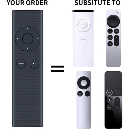 New Replacement Universal Remote Control MC377LL/A fits for Mac Music System iPhone iPad iPod Apple 2/3 TV Box A1156 A1427
