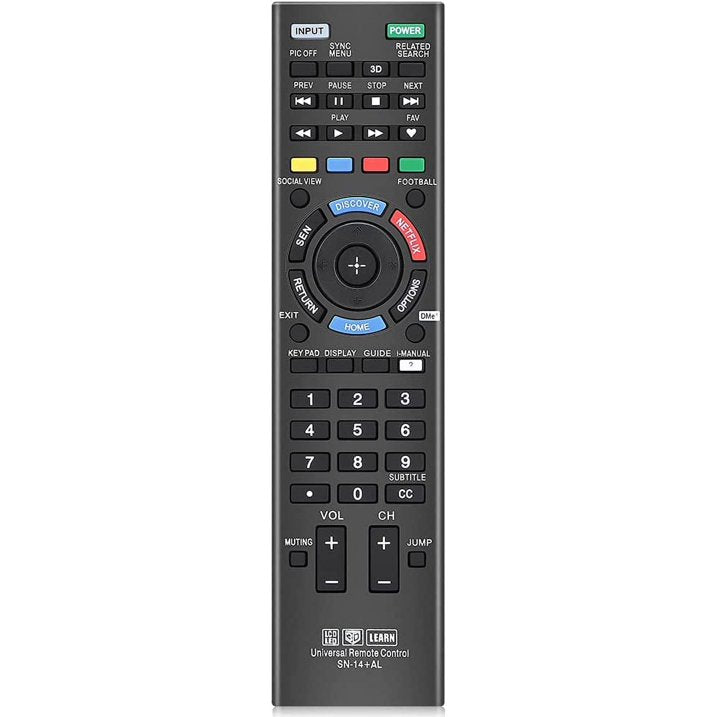 sony tv remote