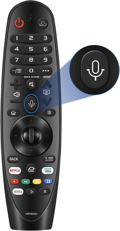 Replacement Remote Control 2020 model for LG Magic Remote LG TV compatible - AN-MR20GA