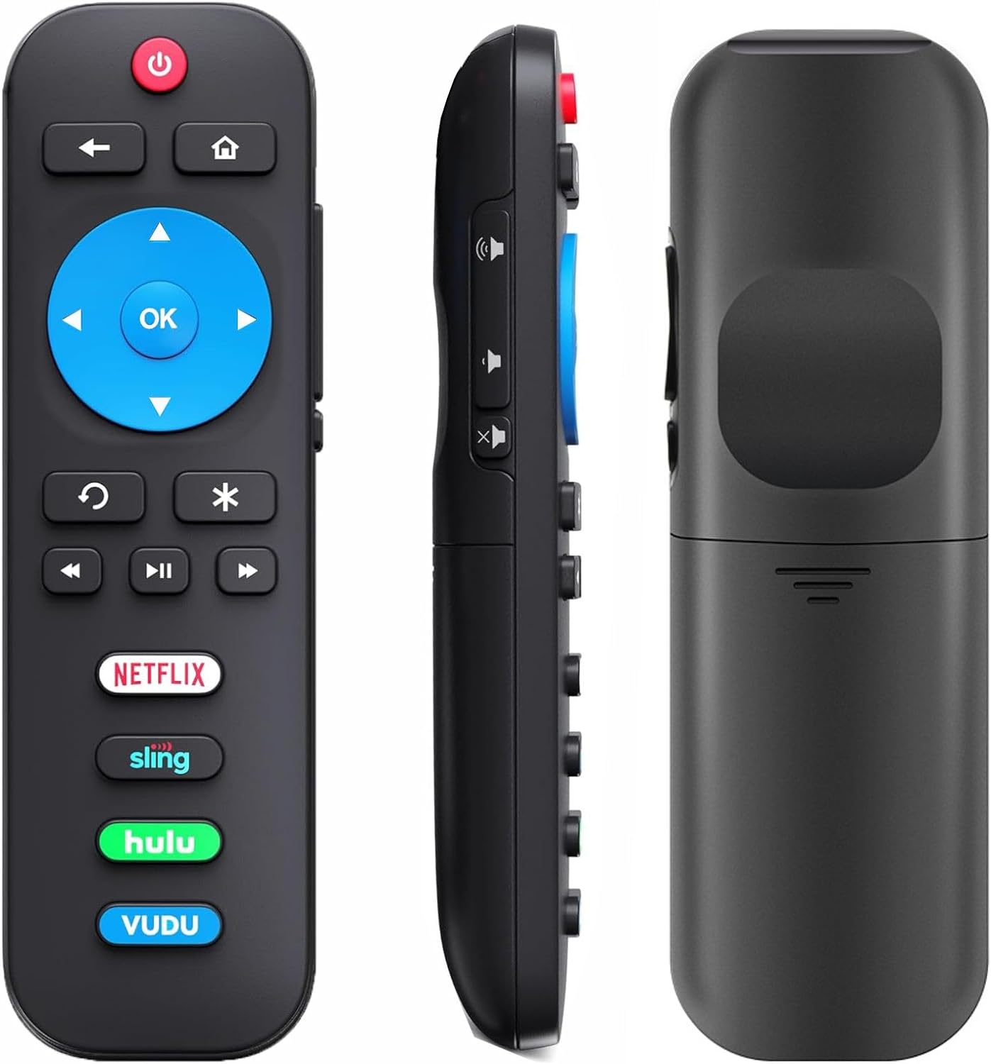 Roco Cable Box Remote Replacement Remote for Roku TV, Universal Remote for TCL Roku/Hisense ...